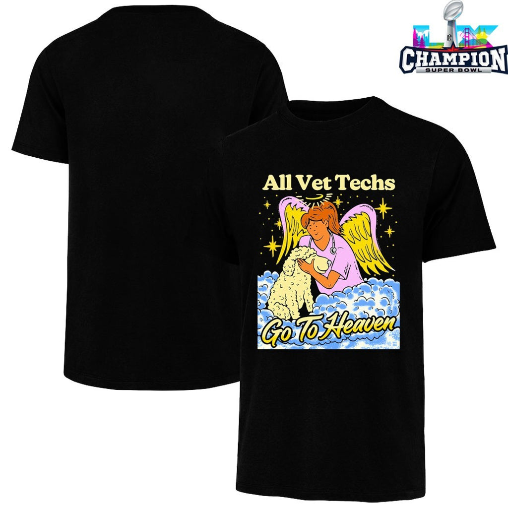 All Vet Techs Go To Heaven T-Shirts