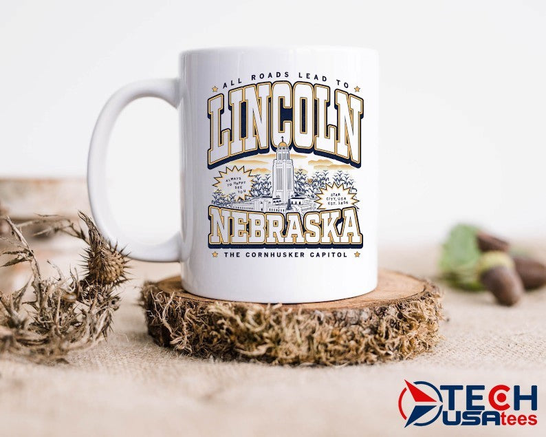 All roads lead to Lincoln Nebraska Max Collegiate shirt