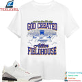 Allen Fieldhouse God Created And On The 8th Day T-shirts