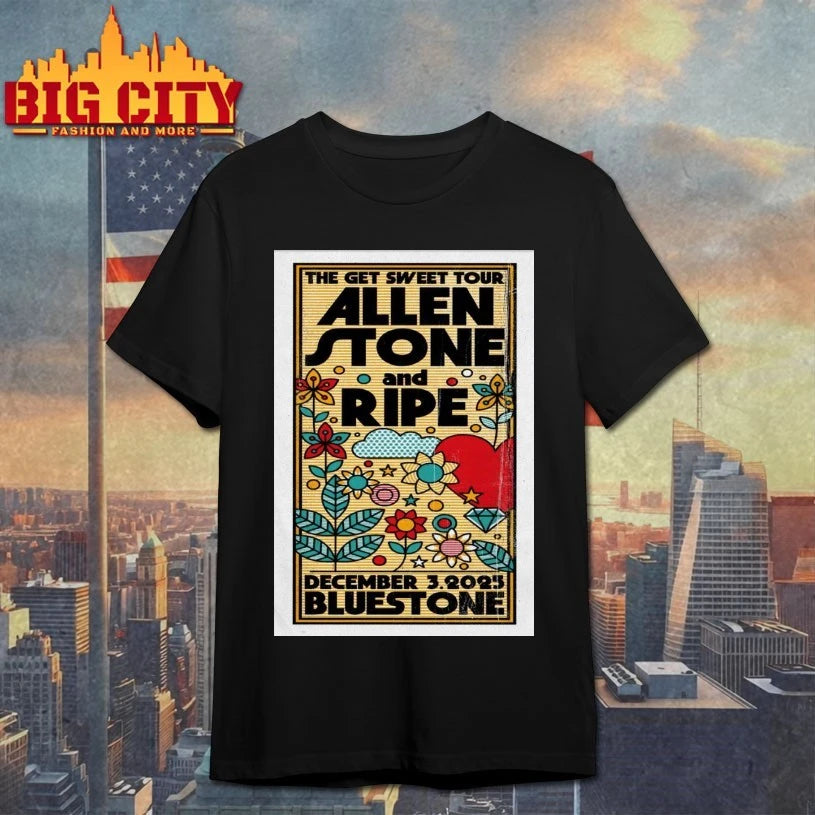 Allen Stone And Ripe 12-3-2025 The Bluestone in Columbus OH Poster shirt