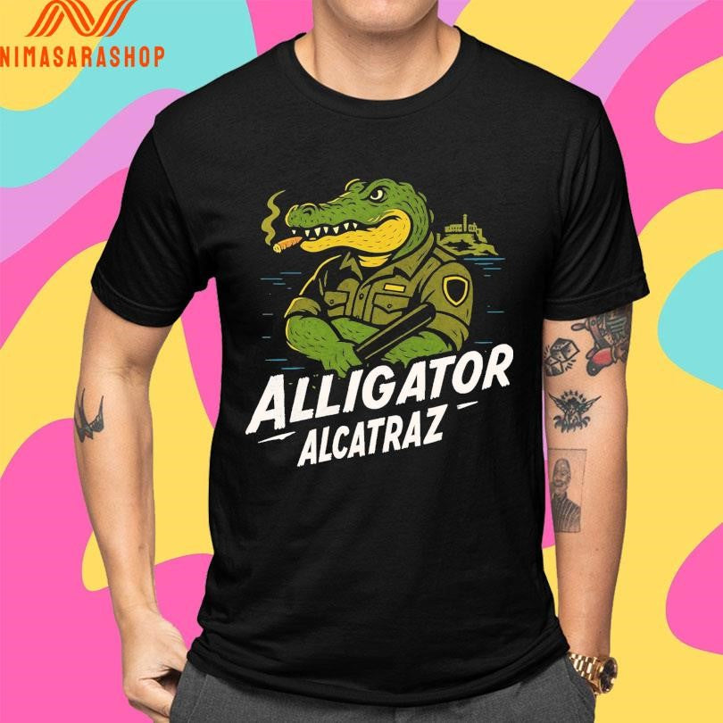 Alligator Alcatraz Crocodile Shirts