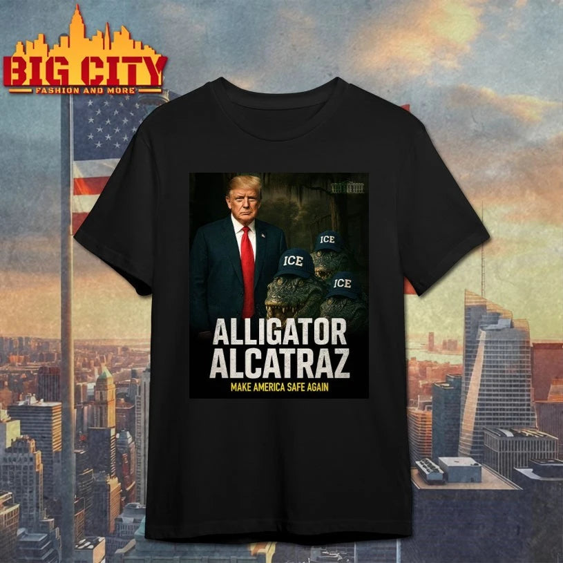 Alligator Alcatraz Make America Safe Again Shirt