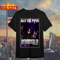 Ally The Piper November 9 2025 Sacramento, CA Poster shirt