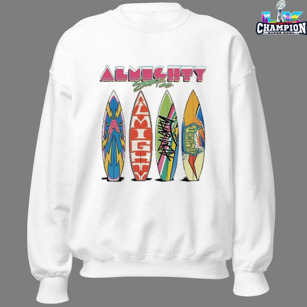 Almighty Surfs Up T-shirts