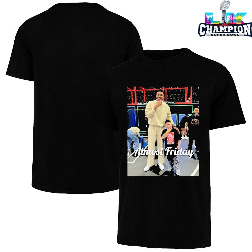 Almost Friday The Rizzler And Giannis Antetokounmpo T-shirts