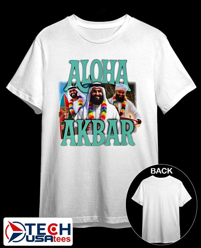 Aloha Akbar graphic shirt