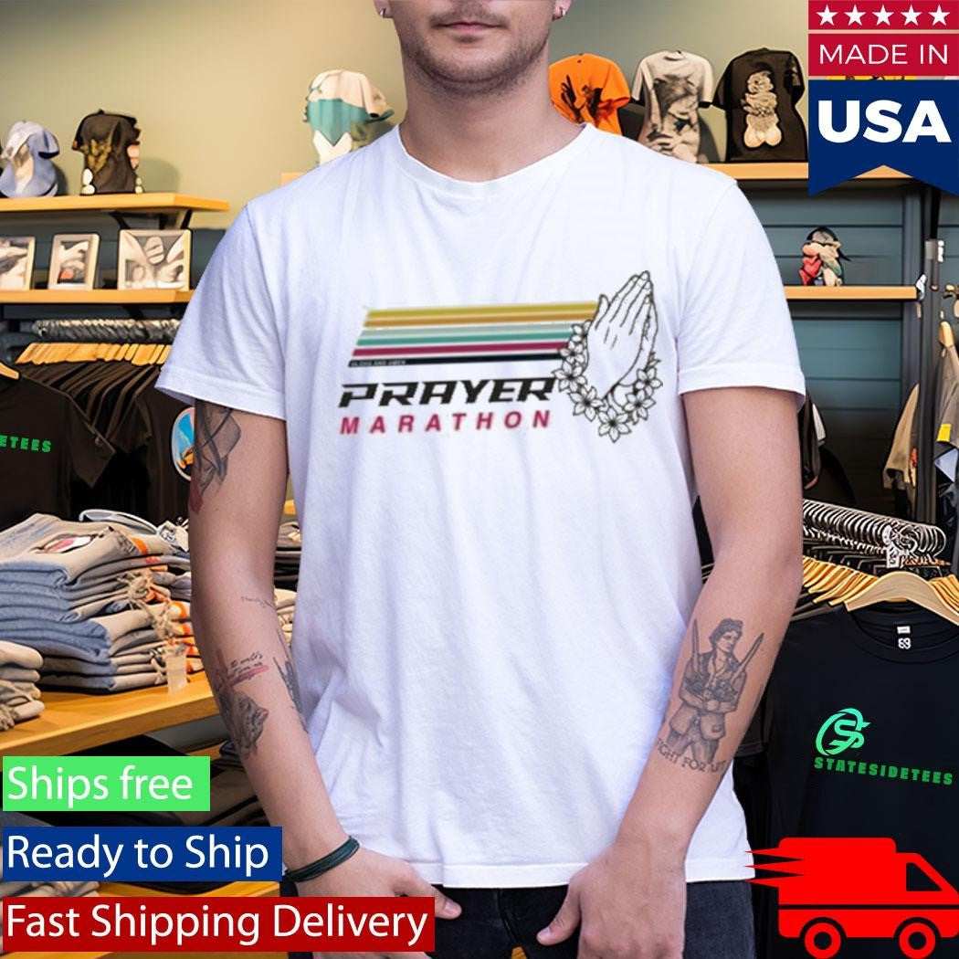 Aloha And Amen Prayer Marathon Hands Shirt