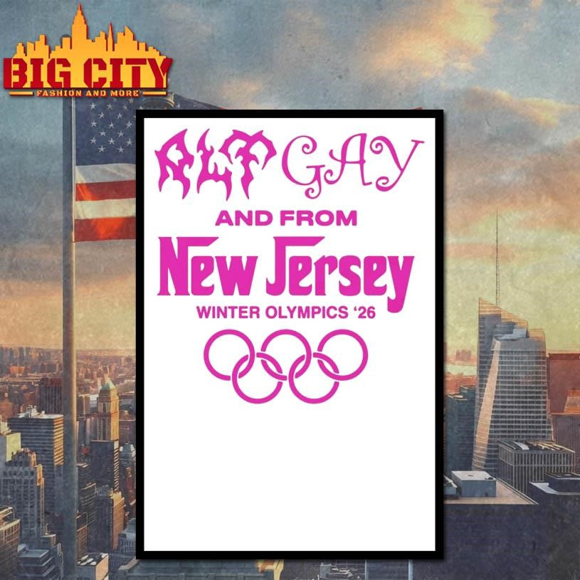 Alt Gay And From New Jersey Winter ’26 Shirt
