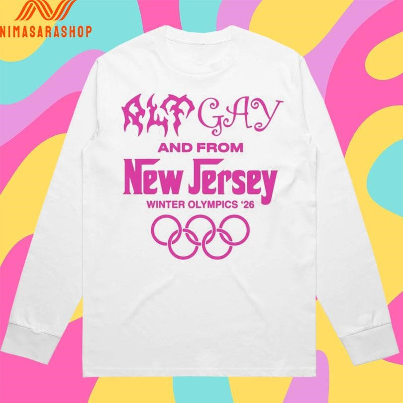Alt Gay And From New Jersey Winter Olympics 2026 Shirts