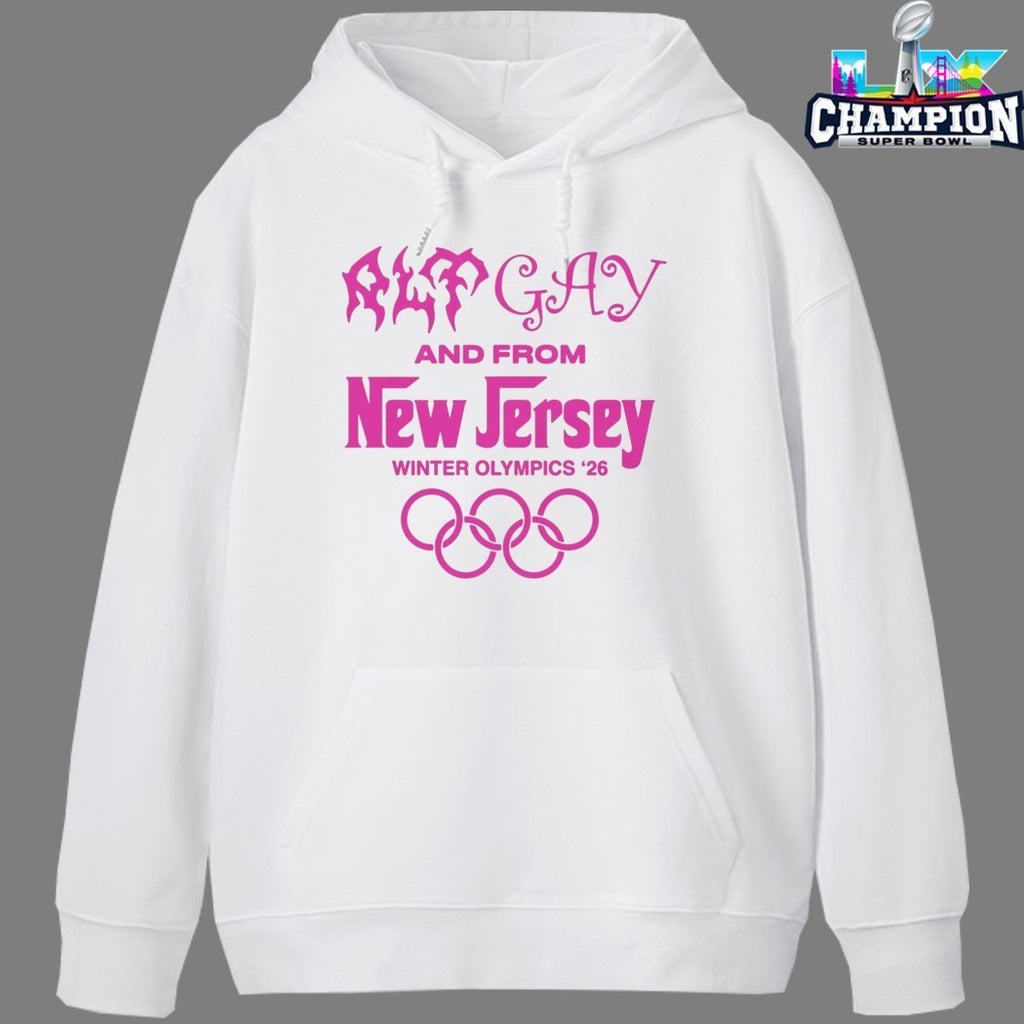 Alt Gay And From New Jersey Winter Olympics 2026 T-shirts