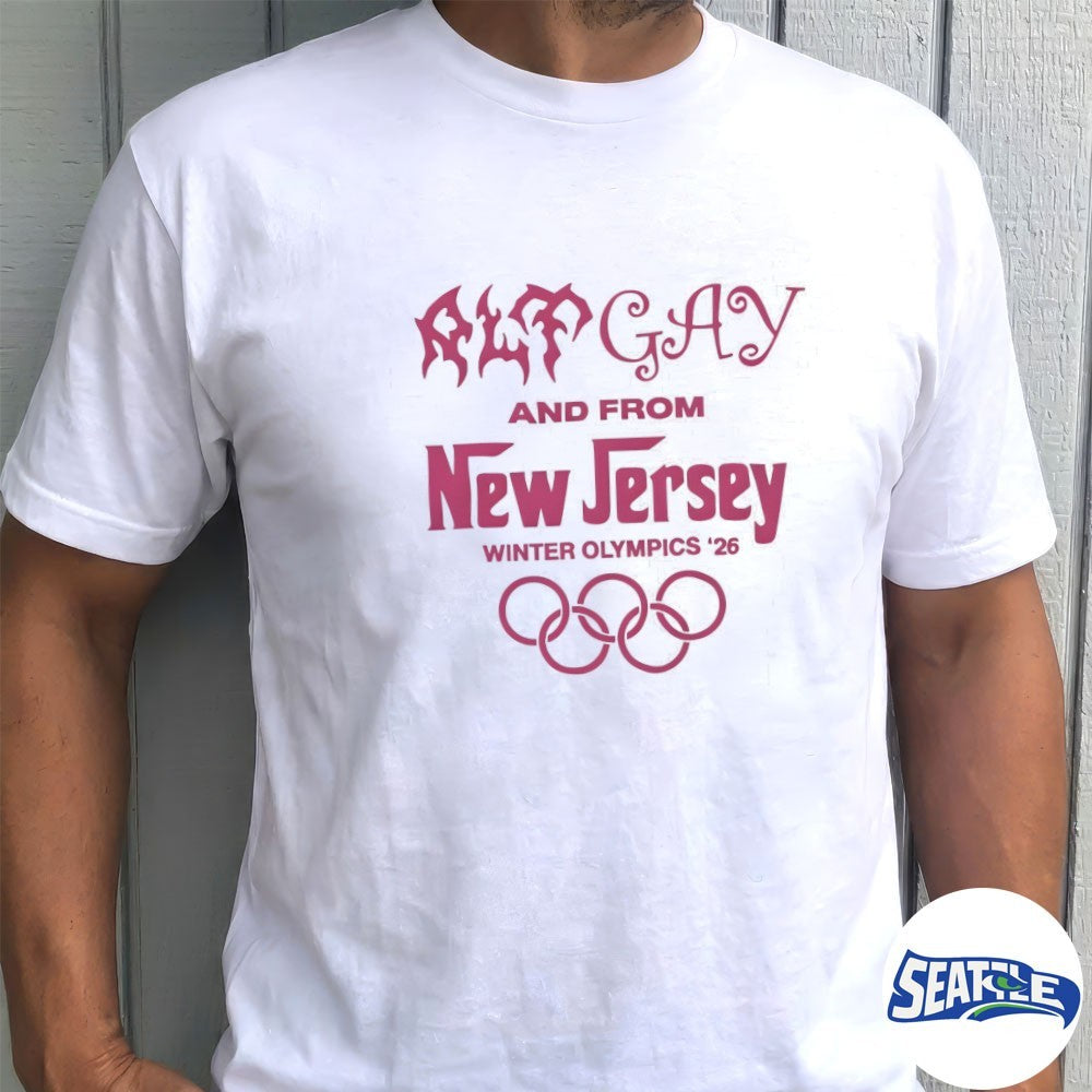 Alt Gay And From New Jersey Winter Olympics 2026 Shirt