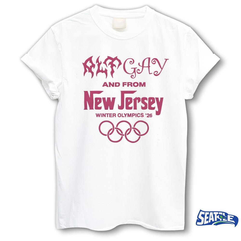 Alt Gay And From New Jersey Winter Olympics 2026 Shirt