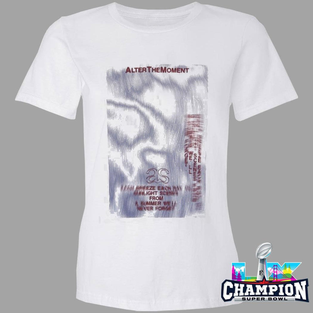 Alter The Moment Wave Print Shirt