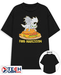 Always Hungry food aggression Dragon burger shirt