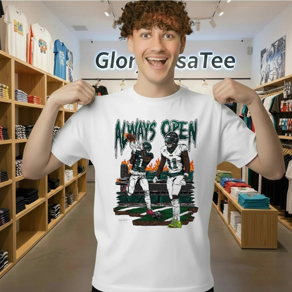 Always Open V2 AJ Brown Shirt