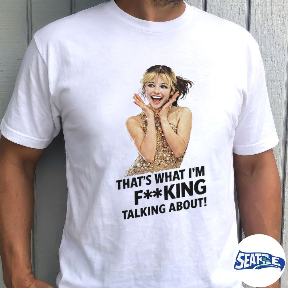 Alysa Liu Figure Skating – That’s What I’m Fucking Talking About USA White shirt