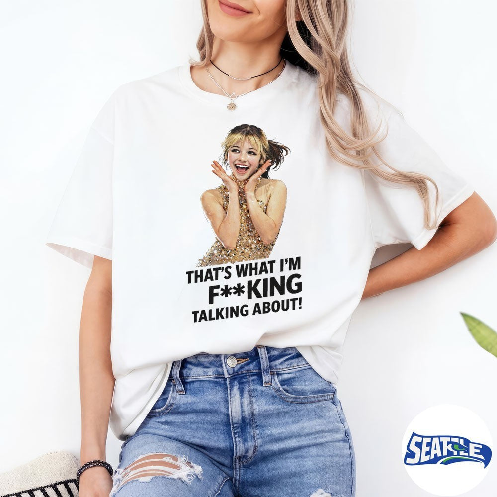 Alysa Liu Figure Skating – That’s What I’m Fucking Talking About USA White shirt