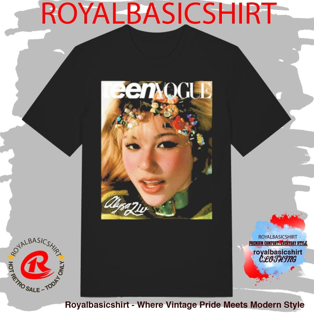 Alysa Liu For Teen Vogue Magazine Two Time Olympic Gold Medalist Shirt