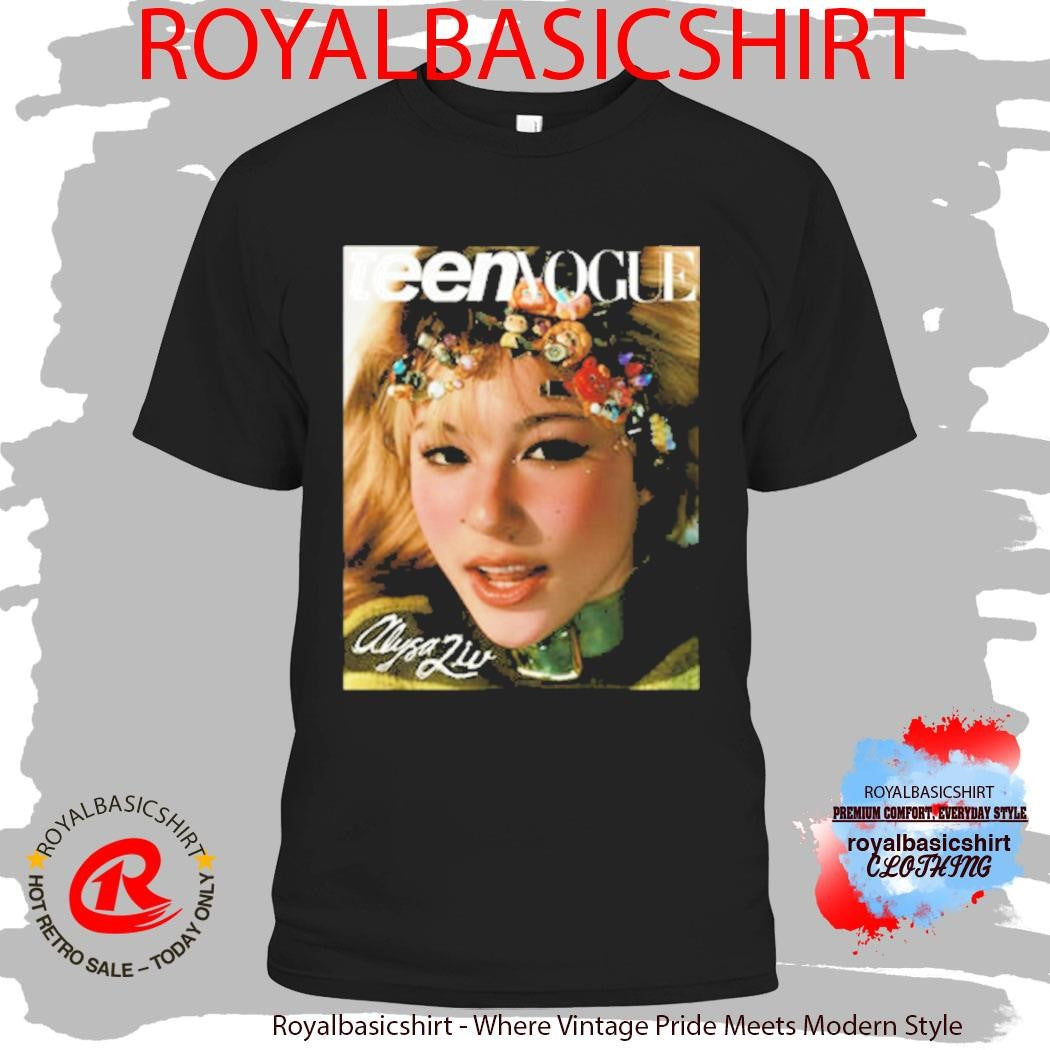 Alysa Liu For Teen Vogue Magazine Two Time Olympic Gold Medalist Shirt