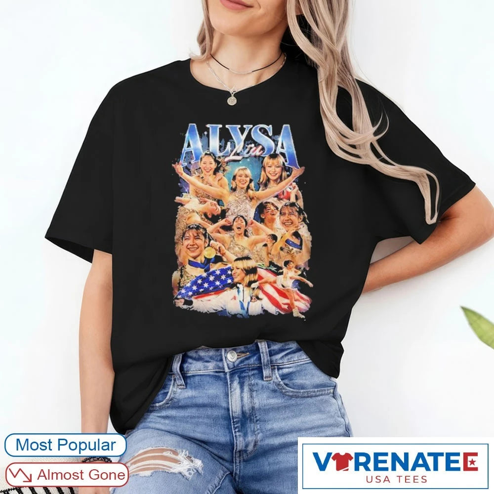 Alysa Liu Olympic Figure Skating Champions 2026 Golden Girl On Ice Leave You Mark shirt