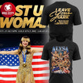 Alysa Liu Olympic Figure Skating Champions 2026 Golden Girl On Ice Two Sided Shirt