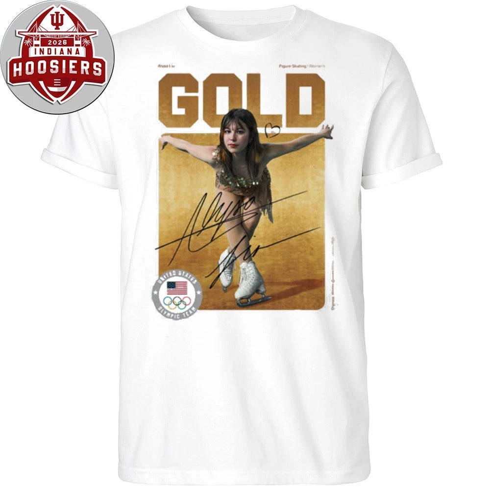 Alysa Liu Olympic Gold 2026 Women’s Figure Skating Champion Signature Shirt