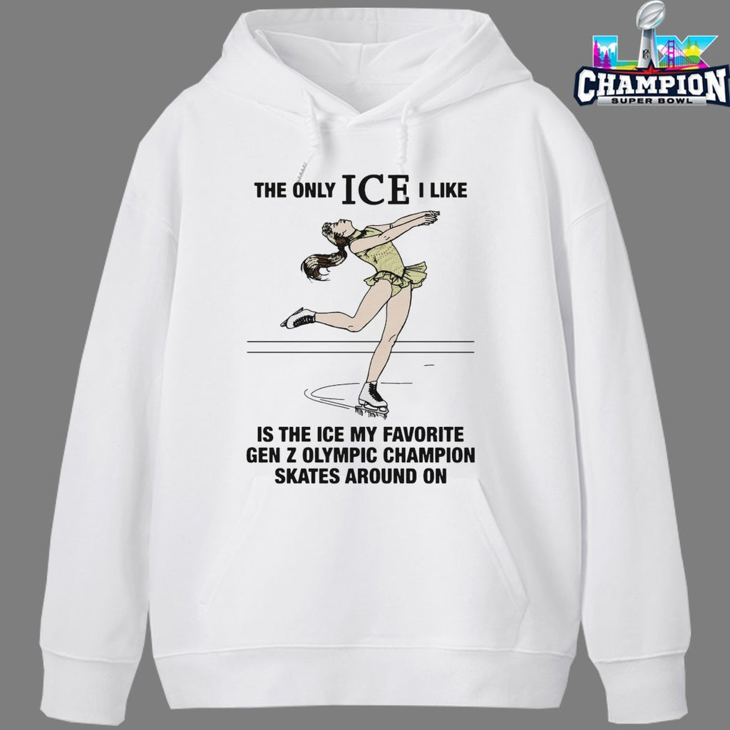 Alysa Liu The Only Ice I Like Is The Ice My Favorite Gen Z Olympic Champion Skates Around On T-shirts