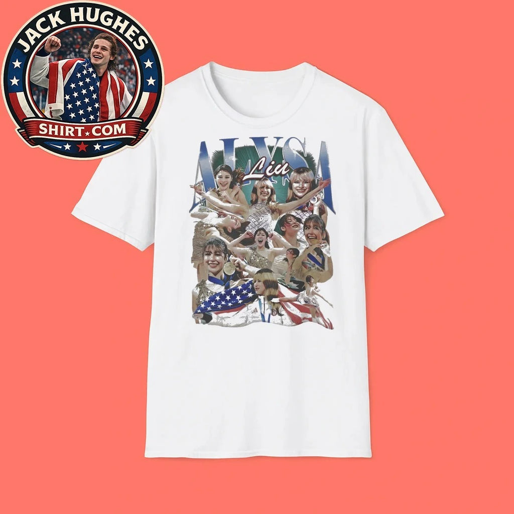 Alysa Liu Vintage 90s Bootleg Shirt Figure Skating Champion Retro 2026 T-Shirt