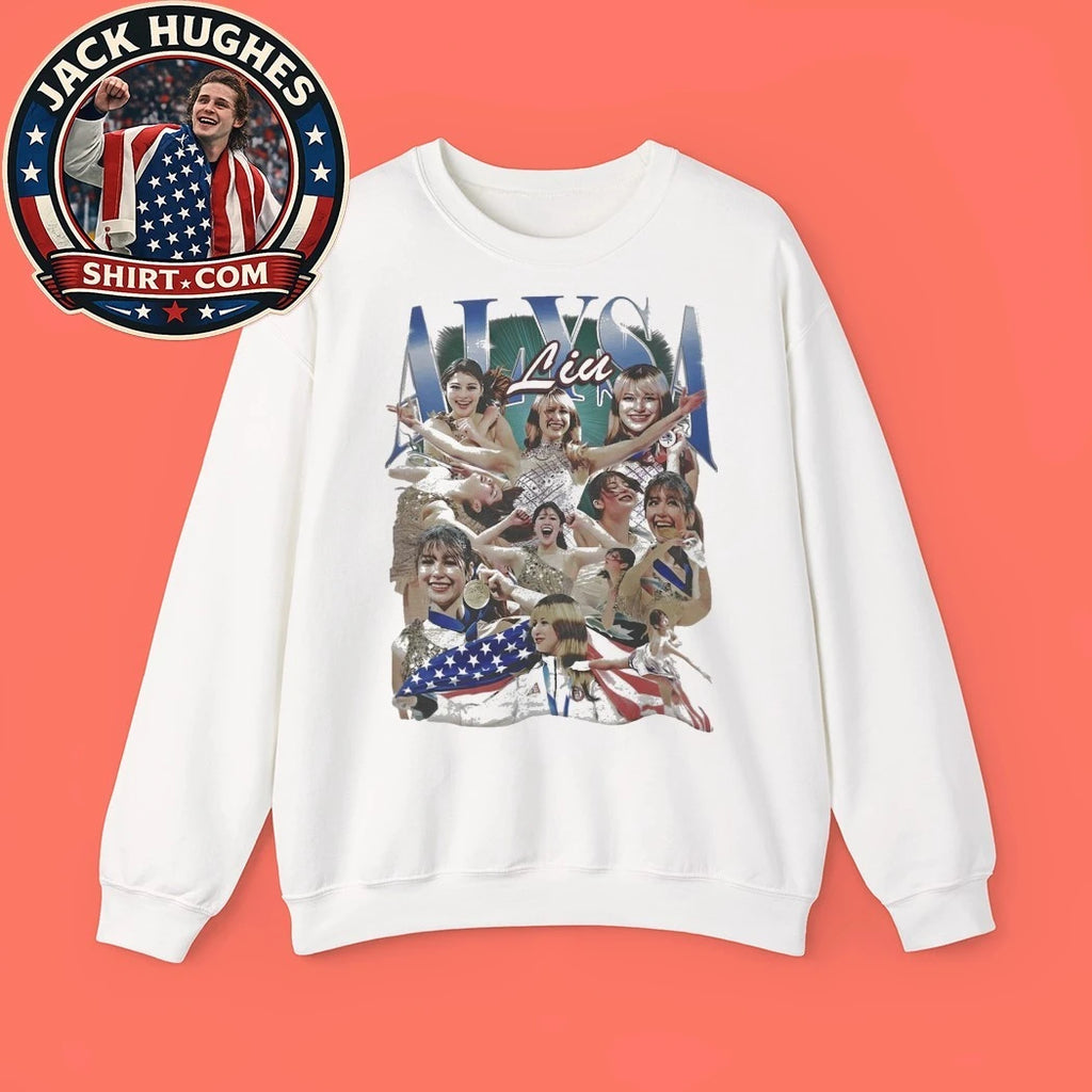 Alysa Liu Vintage 90s Bootleg Shirt Figure Skating Champion Retro 2026 T-Shirt