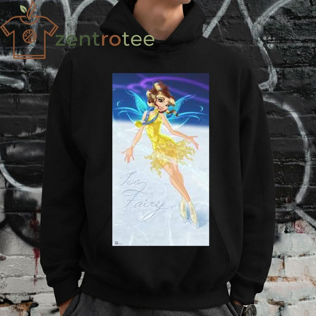 Alysa Liu gold medal 2026 angel cartoon shirt