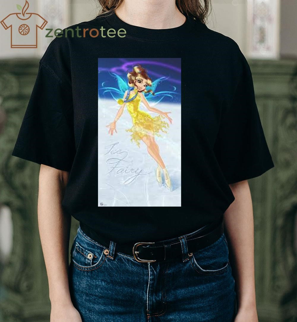 Alysa Liu gold medal 2026 angel cartoon shirt