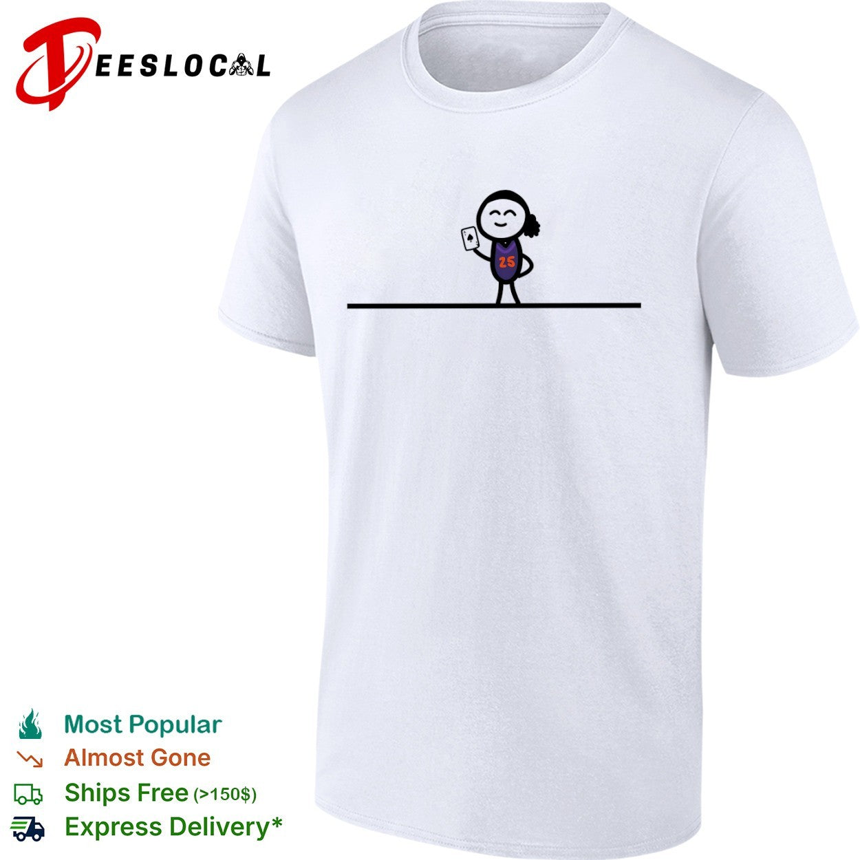 Alyssa Thomas 25 Phoenix Mercury painting shirt