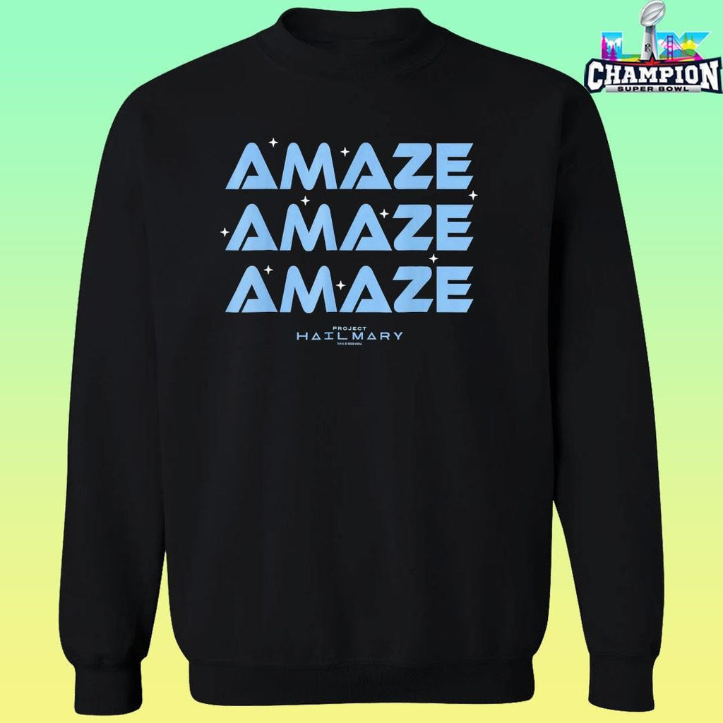 Amaze Typography Repeat Mary Shirt