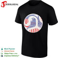 America 250 patriotic red white and blue stars shirt