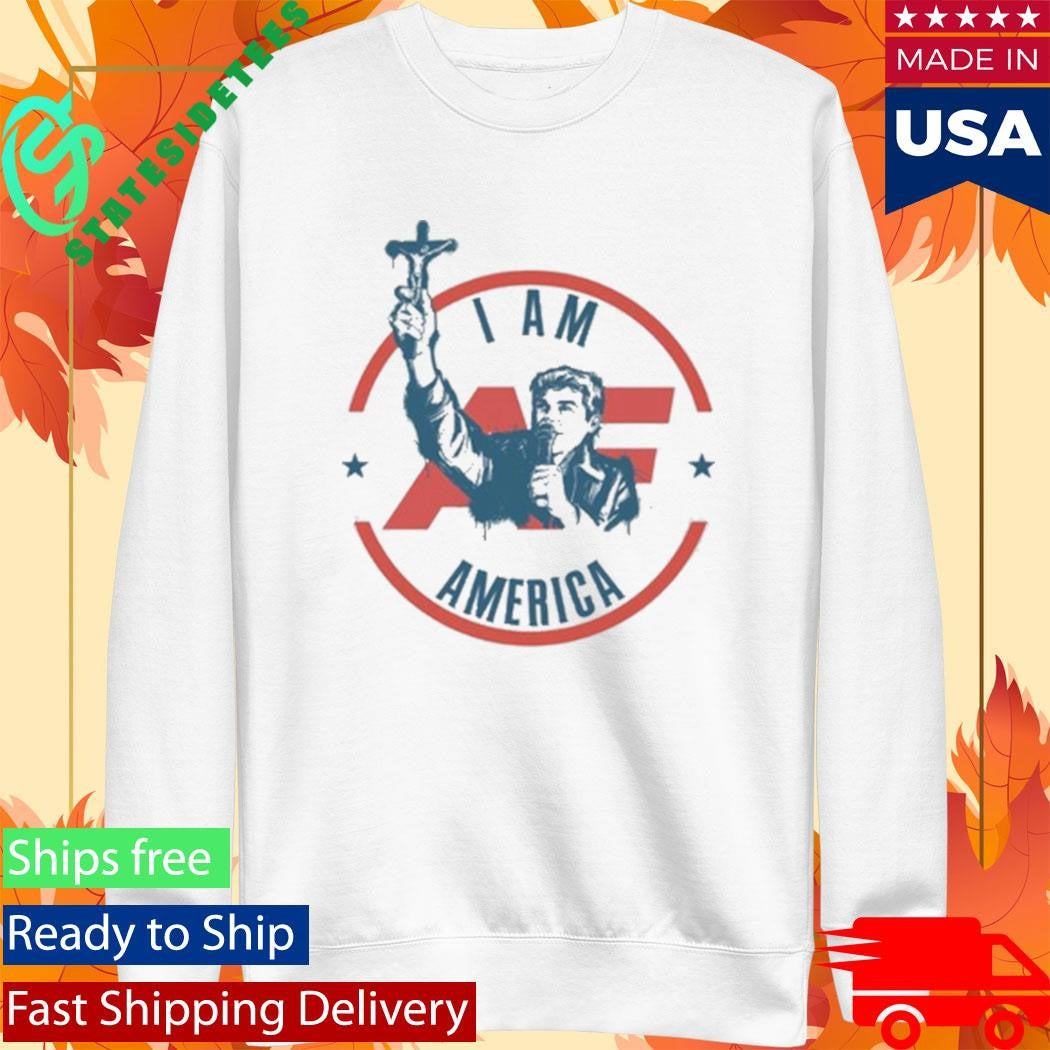 America First Crucifix T-Shirt