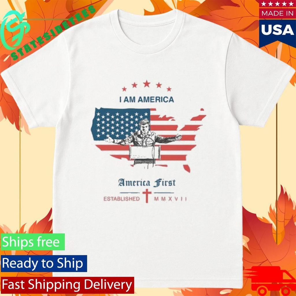 America First “I Am America” T-Shirt