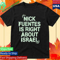 America First Right About Israel BLACK Shirt