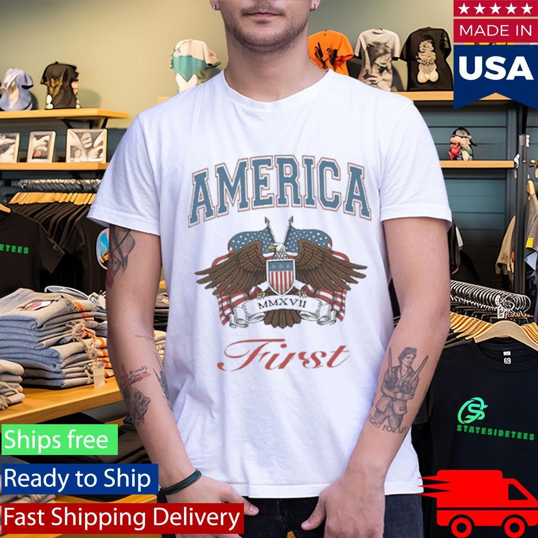 America First Vintage Eagle Shirt