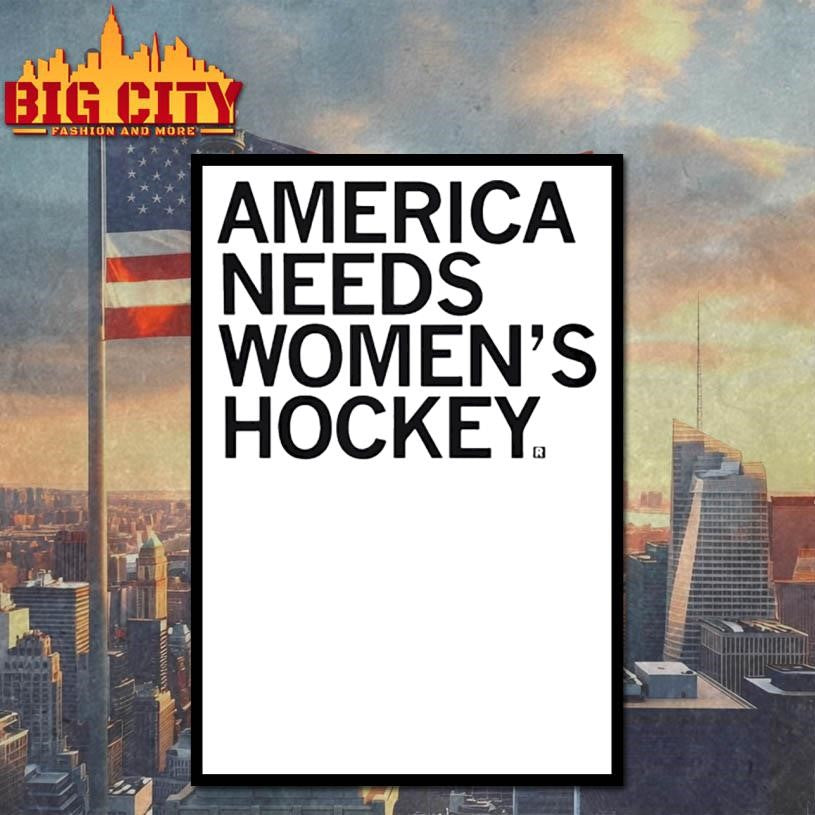 America Needs Womens Hockey Shirt