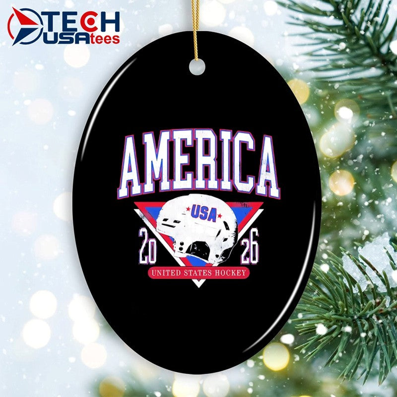 America United States Hockey 2026 helmet shirt