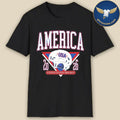 America United States Hockey Helmet Usa 2026 Shirt