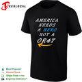 America needs a hero not a OR47 Donald Trump 2024 presidential campaign shirt