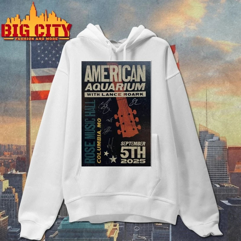 American Aquarium Columbia, MO Event Sep 5 2025 Poster Shirt