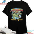 American Aquarium Robo-Scammer Musical Legends Gator T-shirts