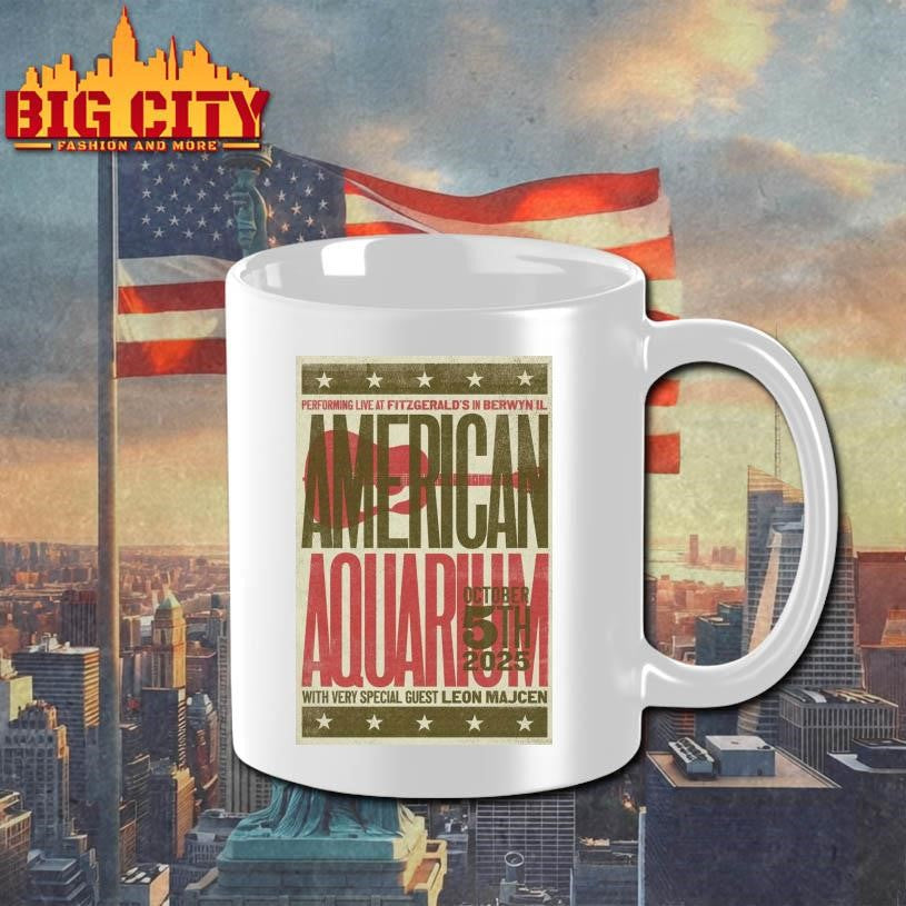 American Aquarium Tour Concert Poster 2025 shirt