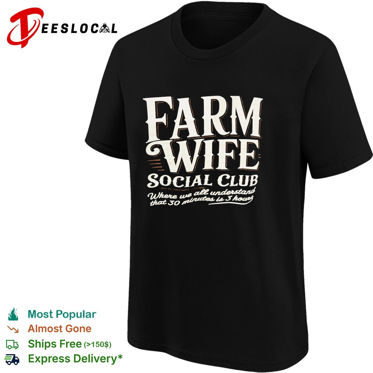American Farm Company farm wife social club shirt