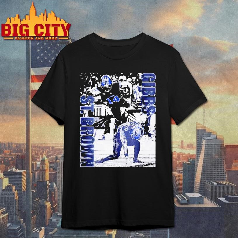Amon-Ra St. Brown &amp; Jahmyr Gibbs Game Day Shirt
