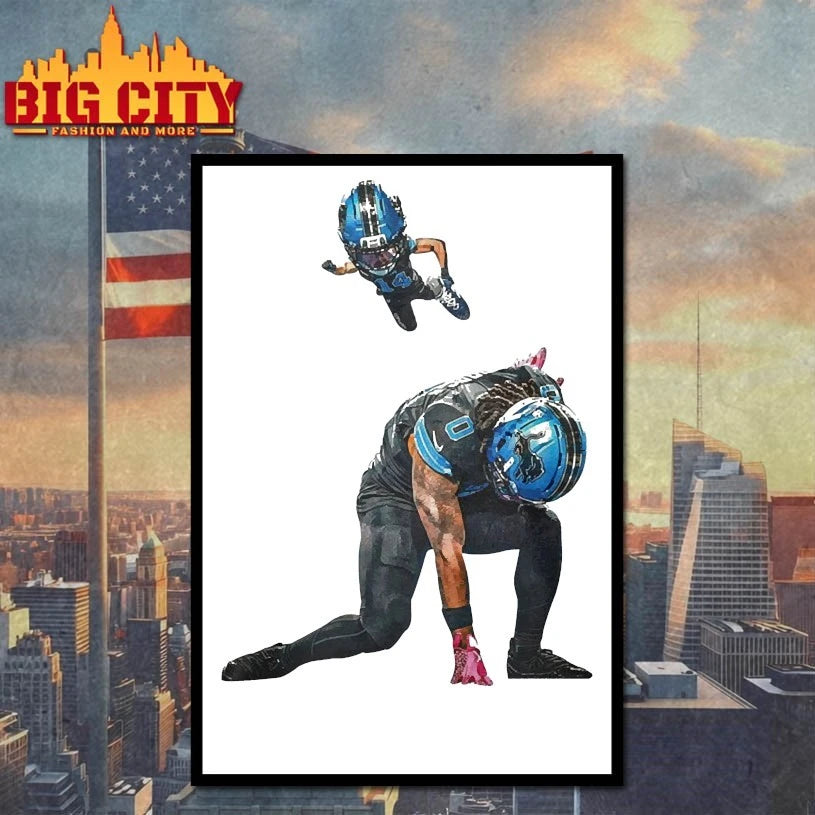Amon-Ra St. Brown and RB Jahmyr Gibbs Pulled Off a Super Hero shirts