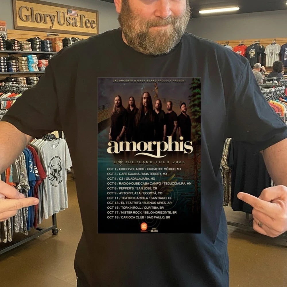 Amorphis Latin America Tour 2026 Poster Shirt