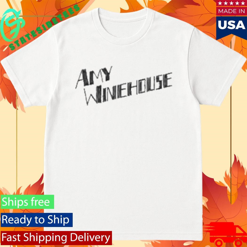 Amy Winehouse Heart Vinyl T-Shirt